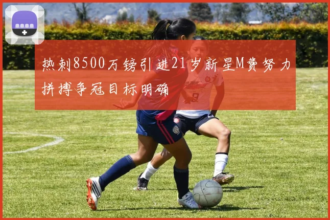热刺8500万镑引进21岁新星M费努力拼搏争冠目标明确