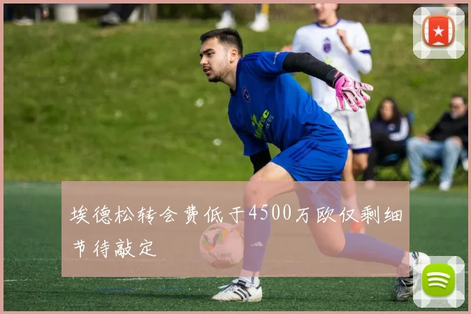 埃德松转会费低于4500万欧仅剩细节待敲定